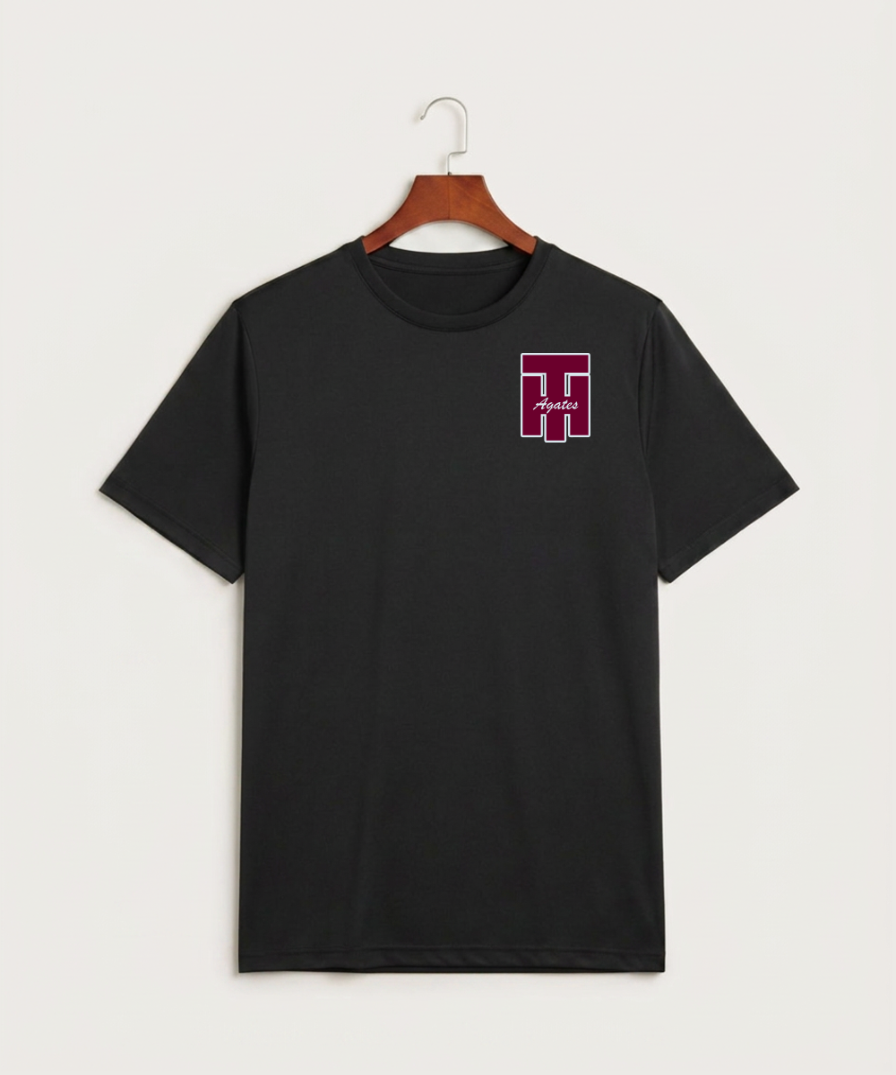 Two Harbors High School Football (Boys) - Black Sport-Tek PosiCharge Competitor Tee. ST350