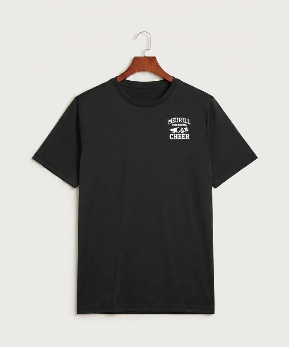 Merrill Dance and Cheer - Black Sport-Tek PosiCharge Competitor Tee. ST350