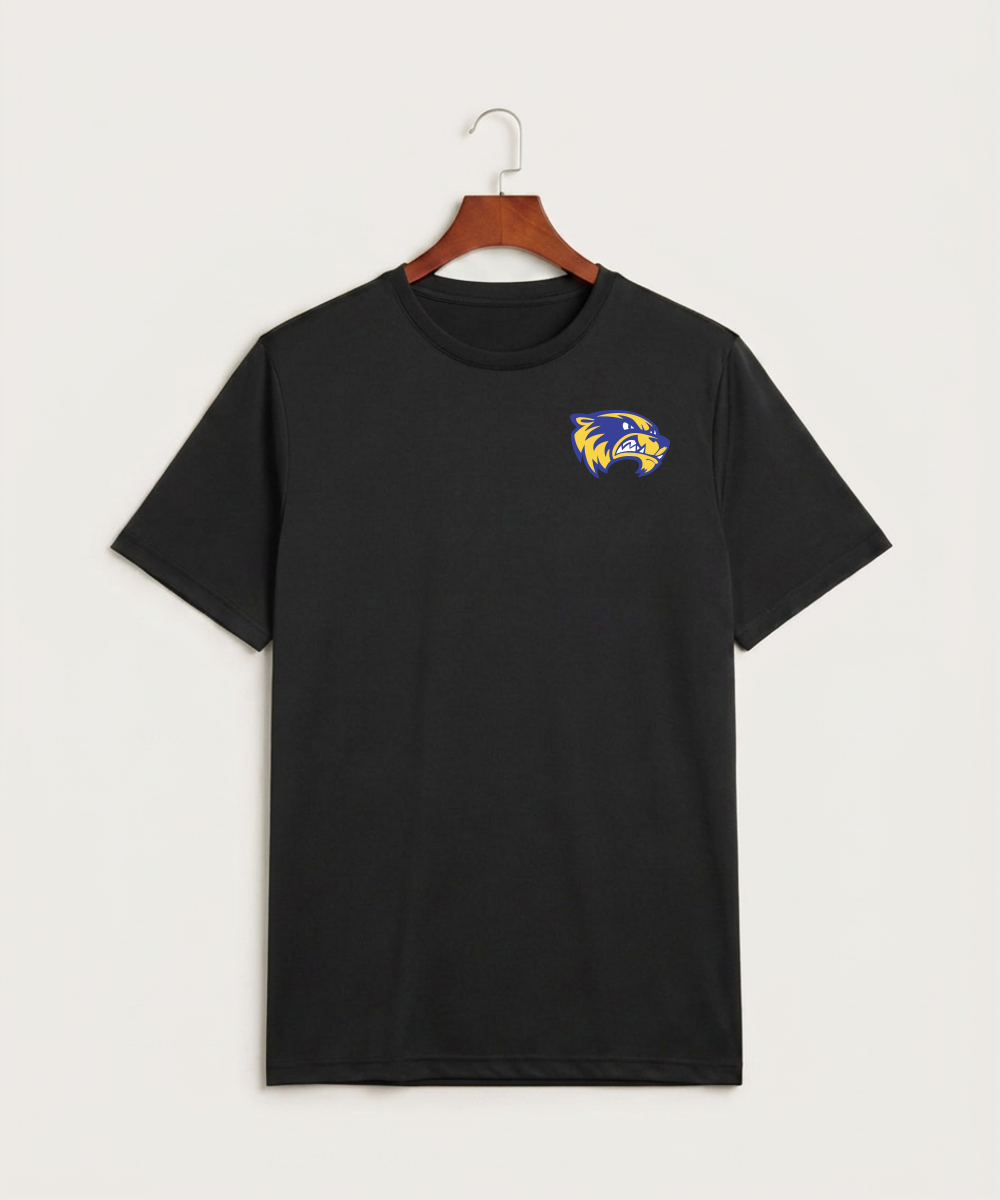 Wadena Deer Creek High School Football (Boys) - Black Sport-Tek PosiCharge Competitor Tee. ST350