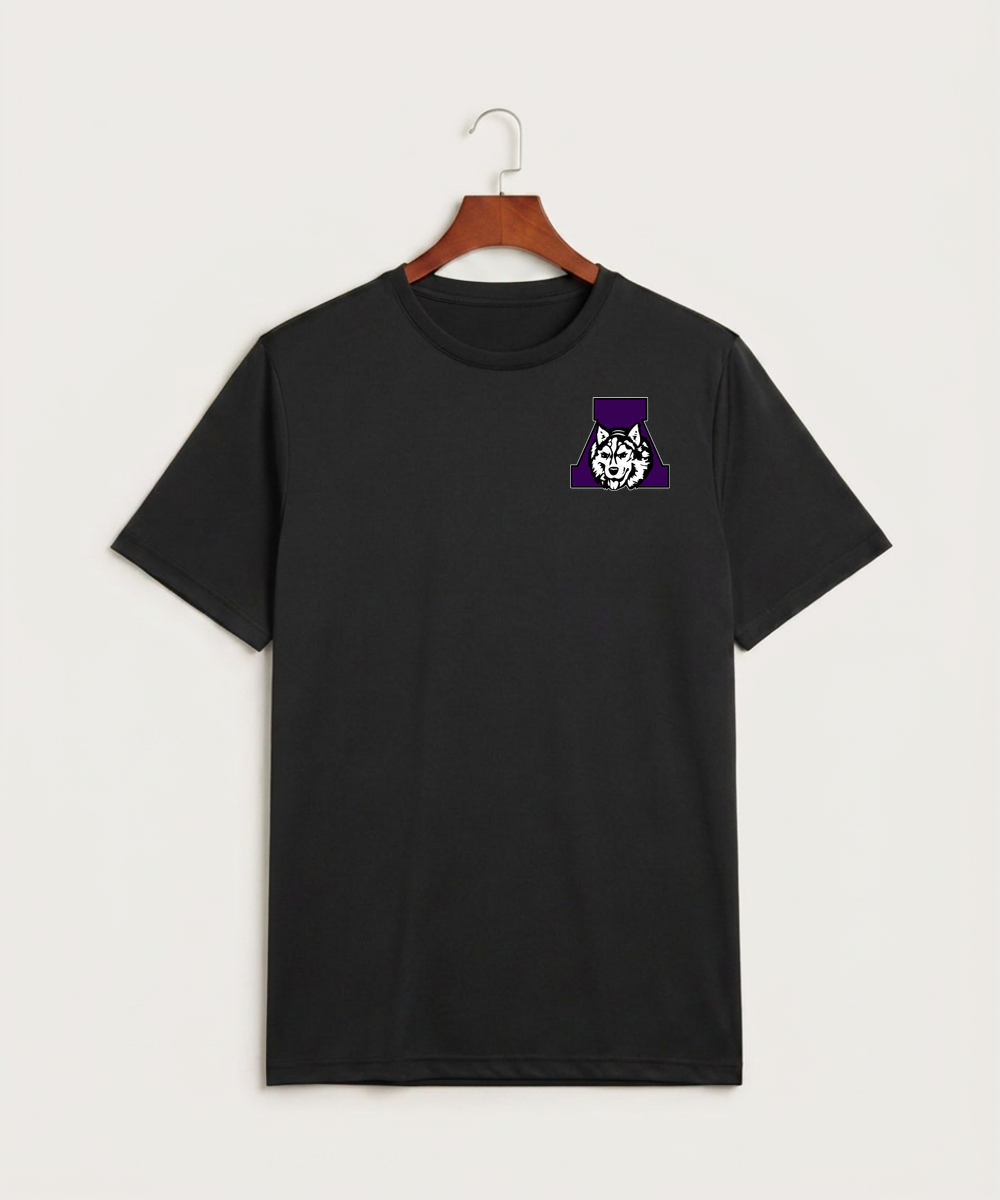 Albany High School Athletics - Black Sport-Tek PosiCharge Competitor Tee. ST350