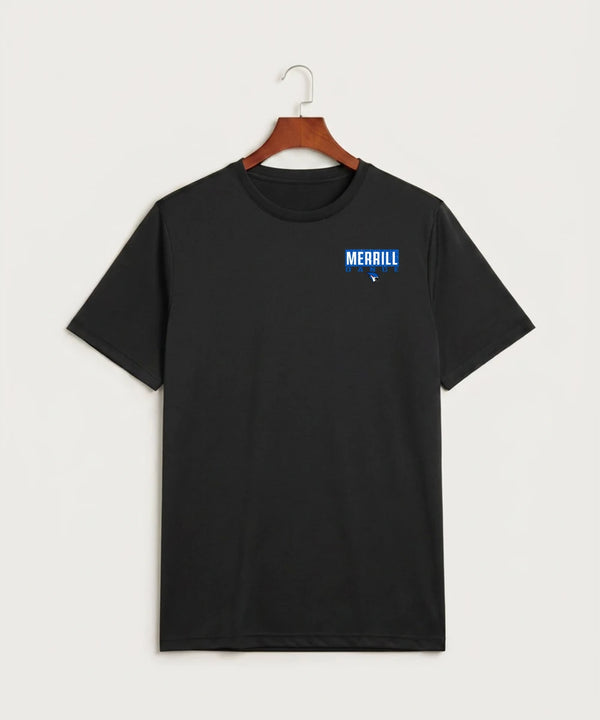 Merrill Dance and Cheer - Black Sport-Tek PosiCharge Competitor Tee. ST350