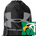 Maple River High School hockey_boys - Black/ Steel Ozsee Sackpack Drawstring Bag
