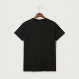 Moline Cheer general - Black T-Shirt - Left Chest (back)
