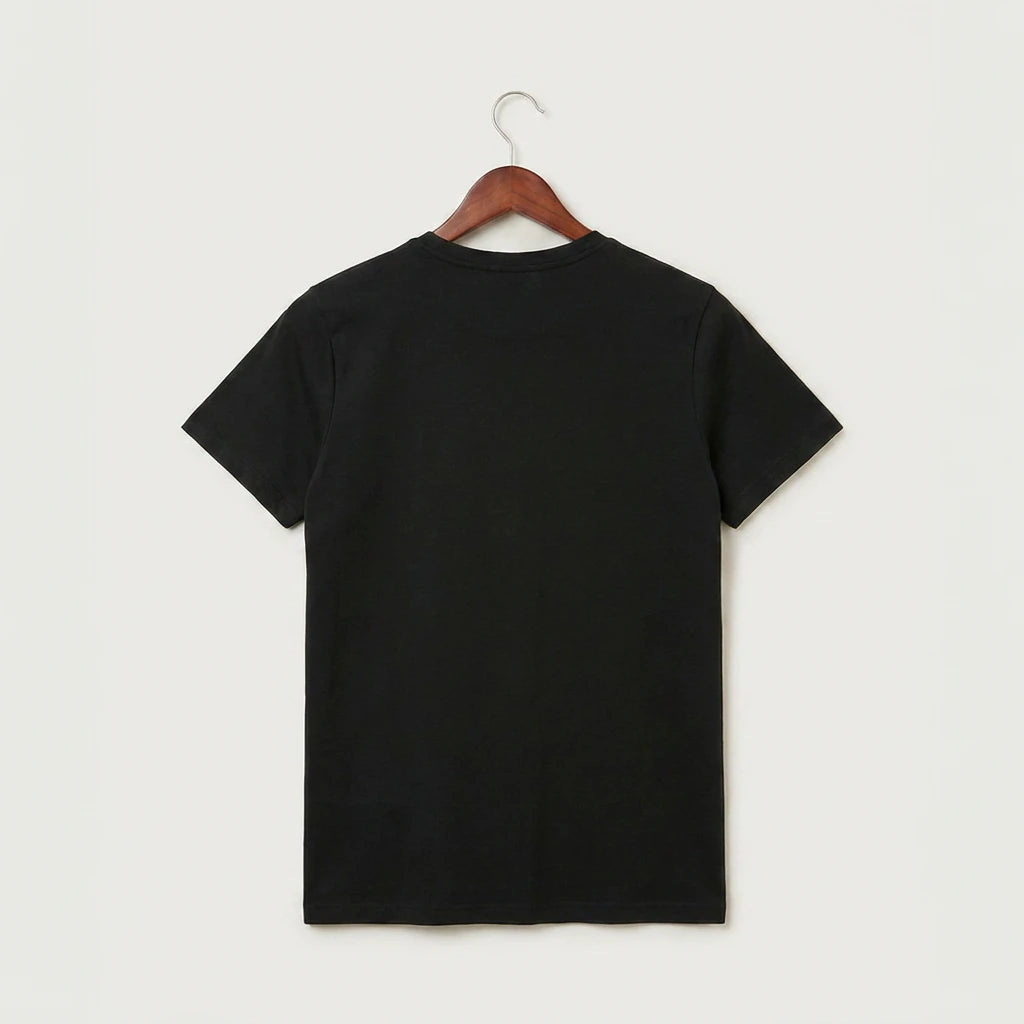 Ashwaubenon High School Soccer (Boys) - Black T-Shirt - Left Chest (back)