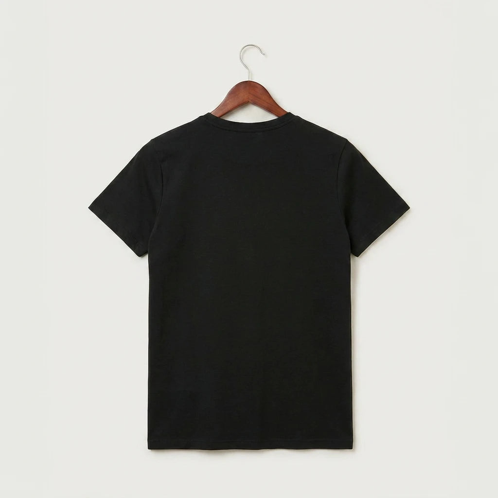 Hershey High School Volleyball Team Store - Black T-Shirt - Left Chest (back)