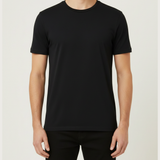 Notre Dame High School Team Store - Black T-Shirt - Full Front (model)