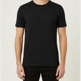 Notre Dame High School Team Store - Black T-Shirt - Full Front (model)