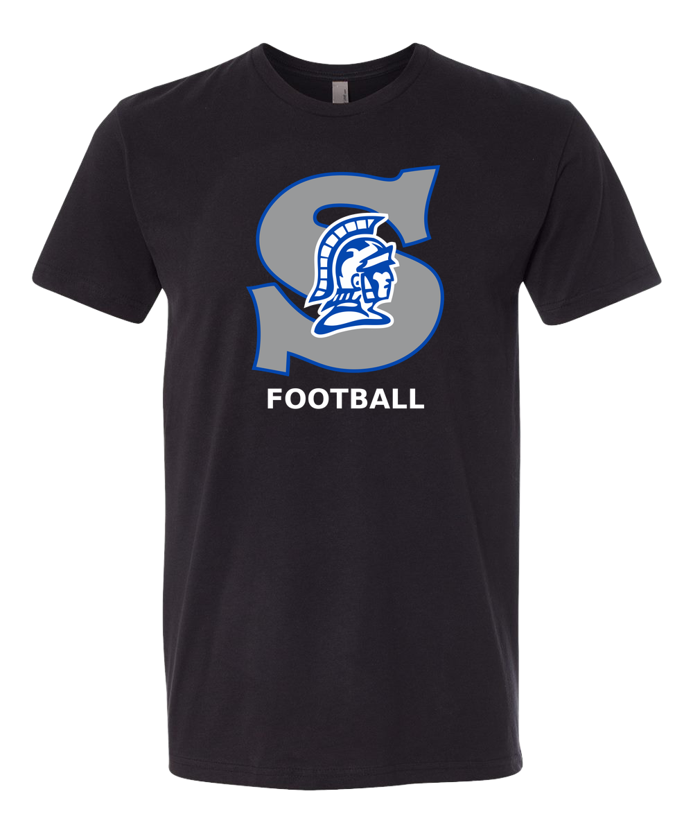 Southwest Football - Black T-Shirt - Full Front