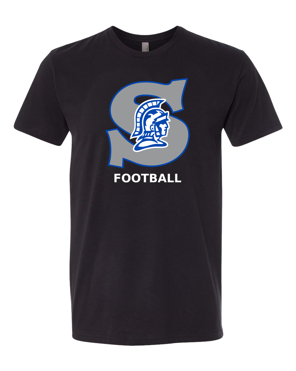 Southwest Football - Black T-Shirt - Full Front