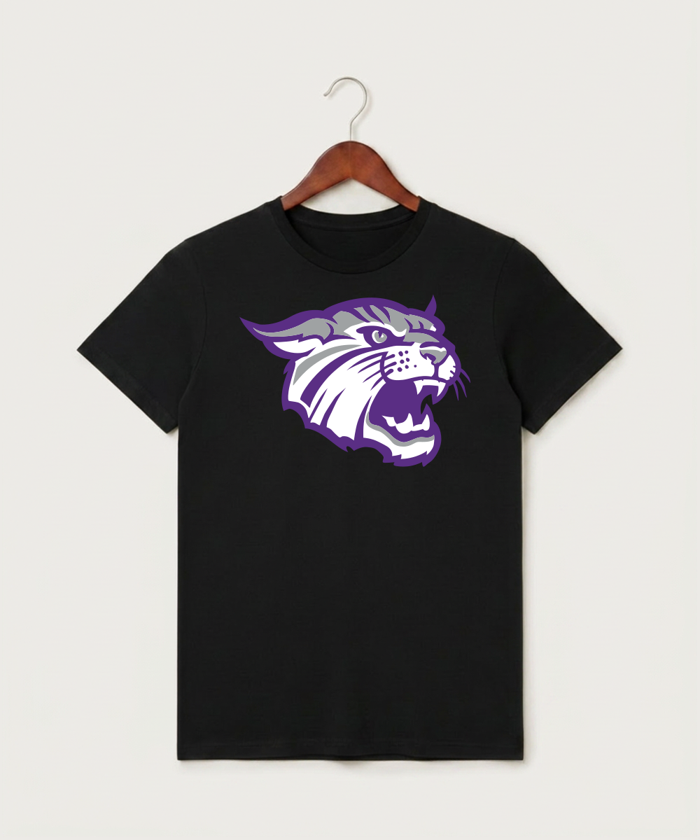 Goodhue High School Volleyball (Girls) - Black T-Shirt - Full Front