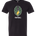 DC Everest Middle School Football — example store - Black T-Shirt - Full Front