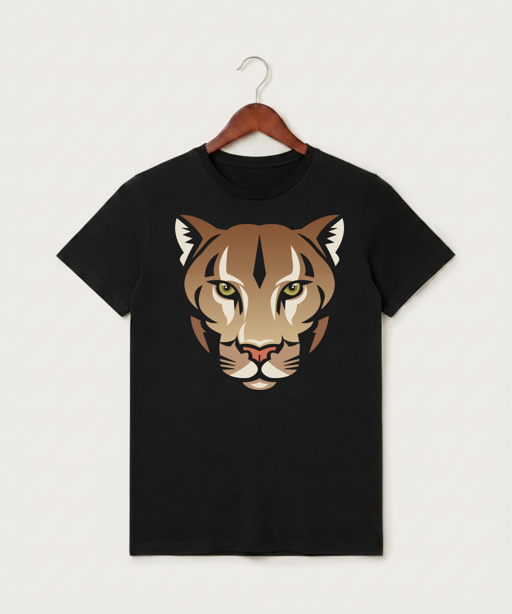Ada Borup High School Football (Boys) - Black T-Shirt - Full Front