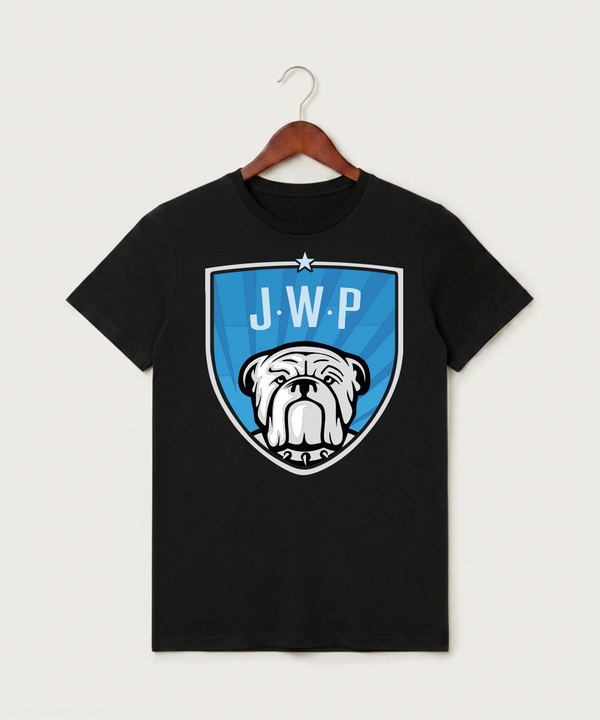 Janesville Waldorf Pemberton Volleyball (Girls) - Black T-Shirt - Full Front