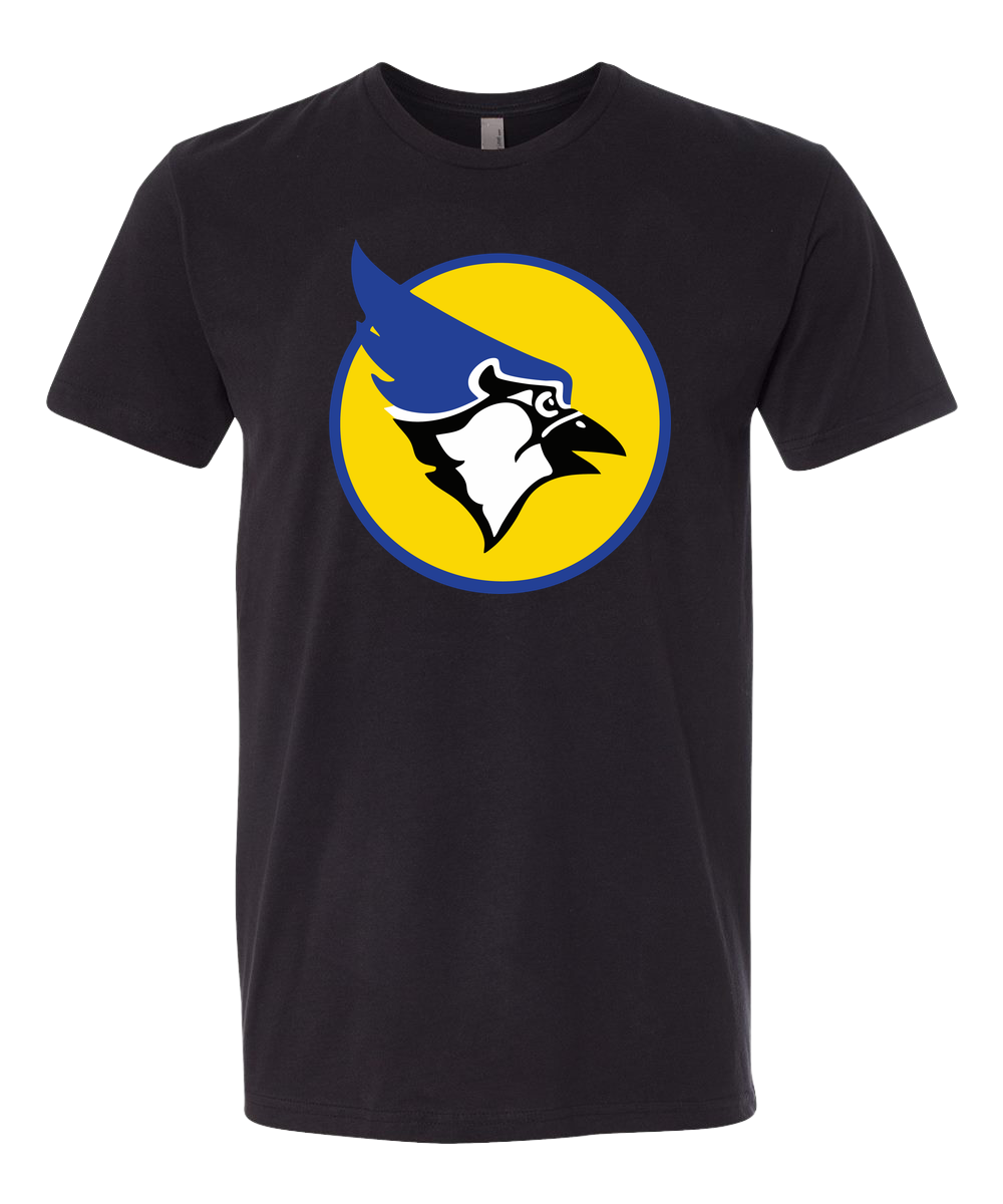 Waseca Football - Black T-Shirt - Full Front