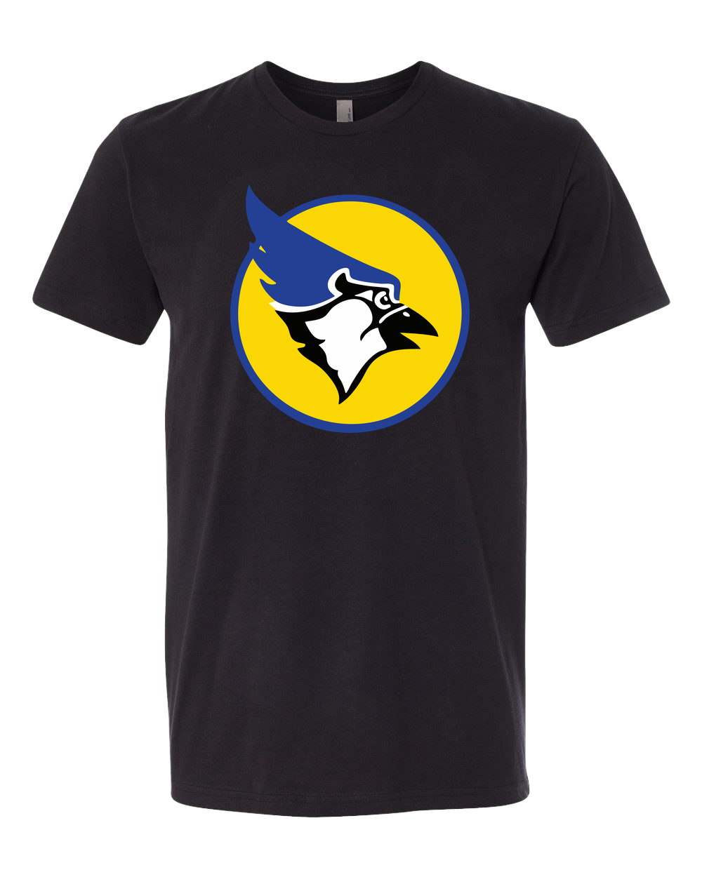 Waseca Football - Black T-Shirt - Full Front