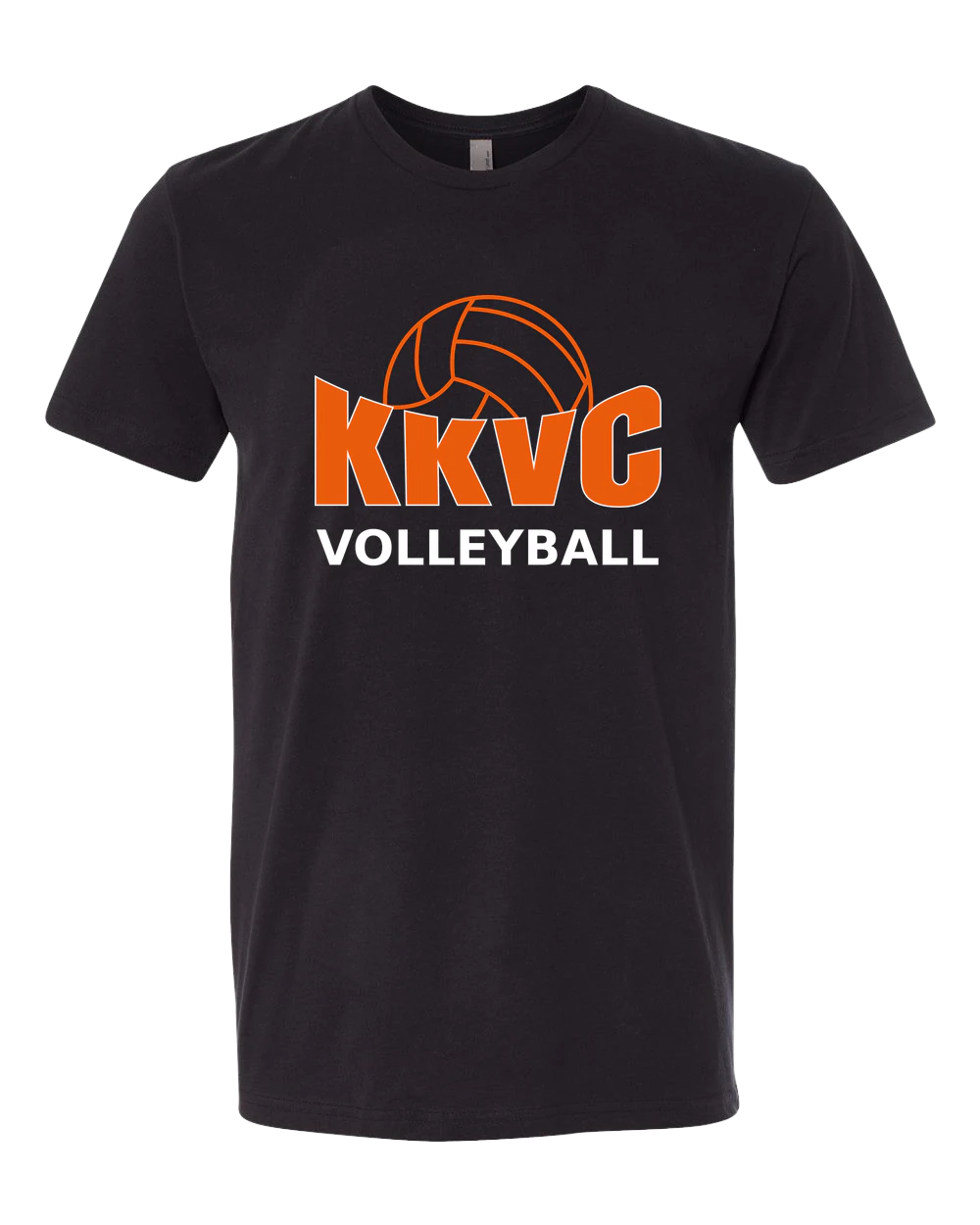 KVCC Volleyball - Black T-Shirt - Full Front