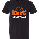 KVCC Volleyball - Black T-Shirt - Full Front