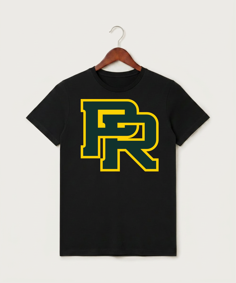 Proctor High School Football (Boys) - Black T-Shirt - Full Front