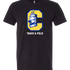 Clearview High School track_field - Black T-Shirt - Full Front