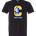 Clearview High School track_field - Black T-Shirt - Full Front