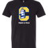 Clearview High School track_field - Black T-Shirt - Full Front