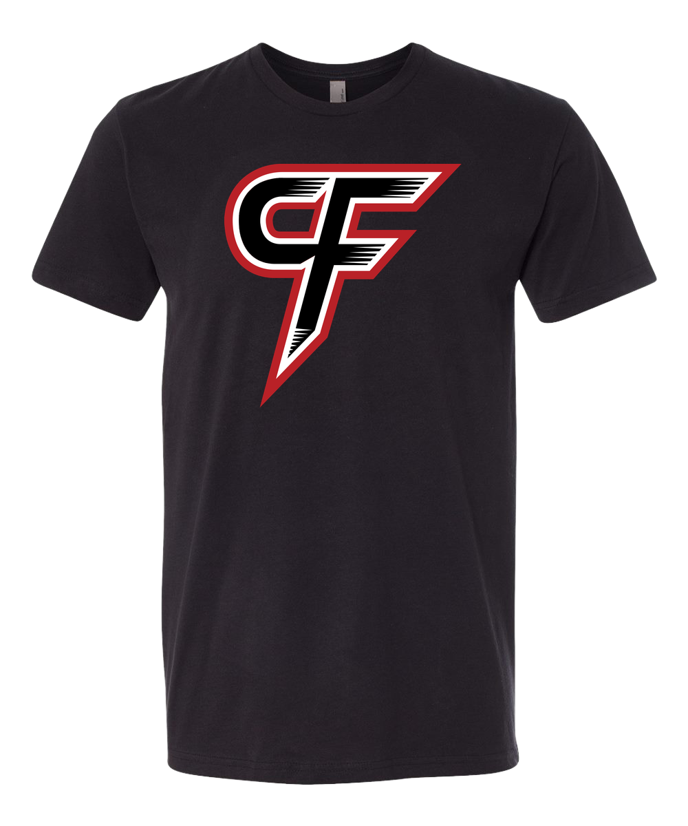 Cannon Falls Volleyball - Black T-Shirt - Full Front