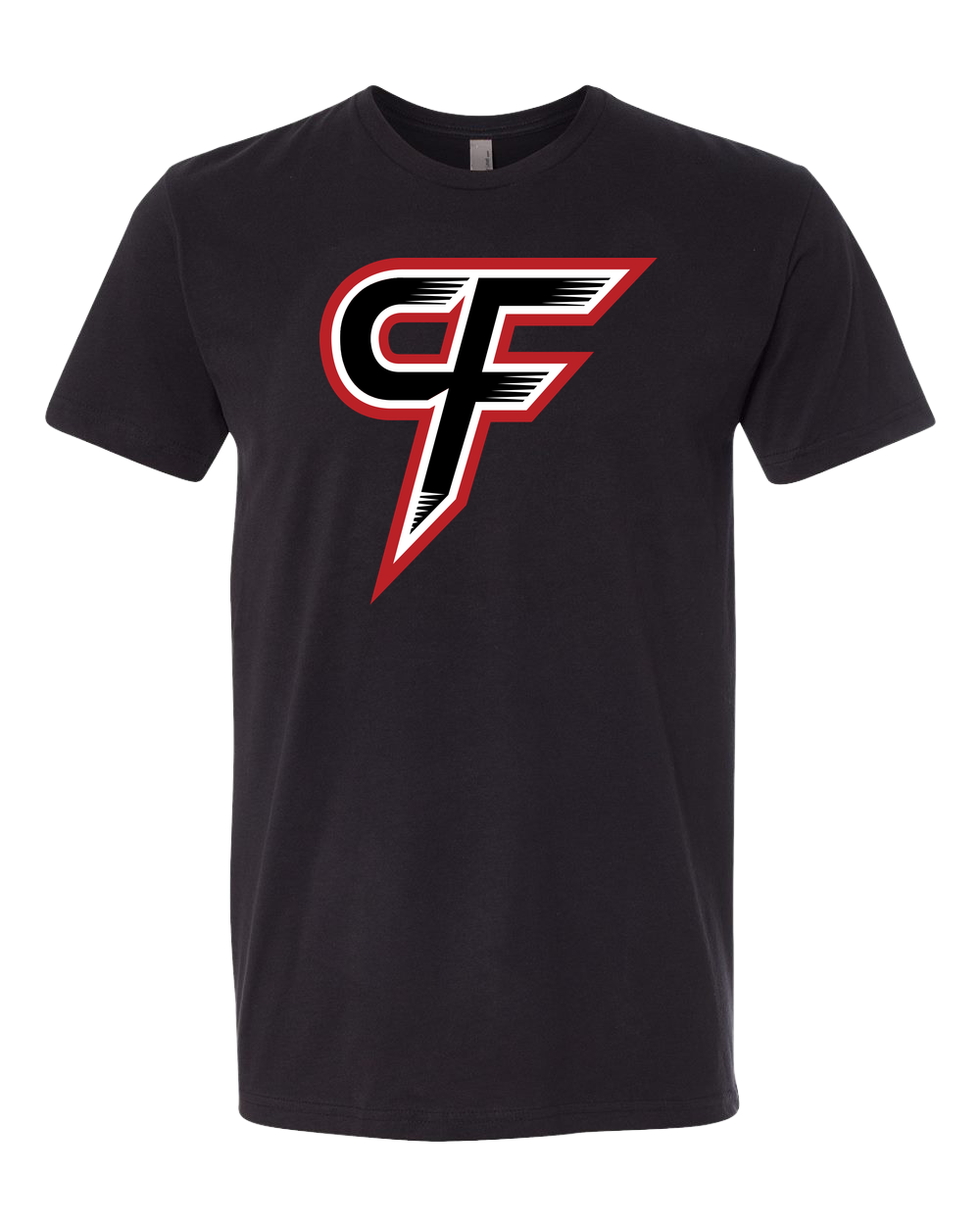 Cannon Falls Volleyball - Black T-Shirt - Full Front