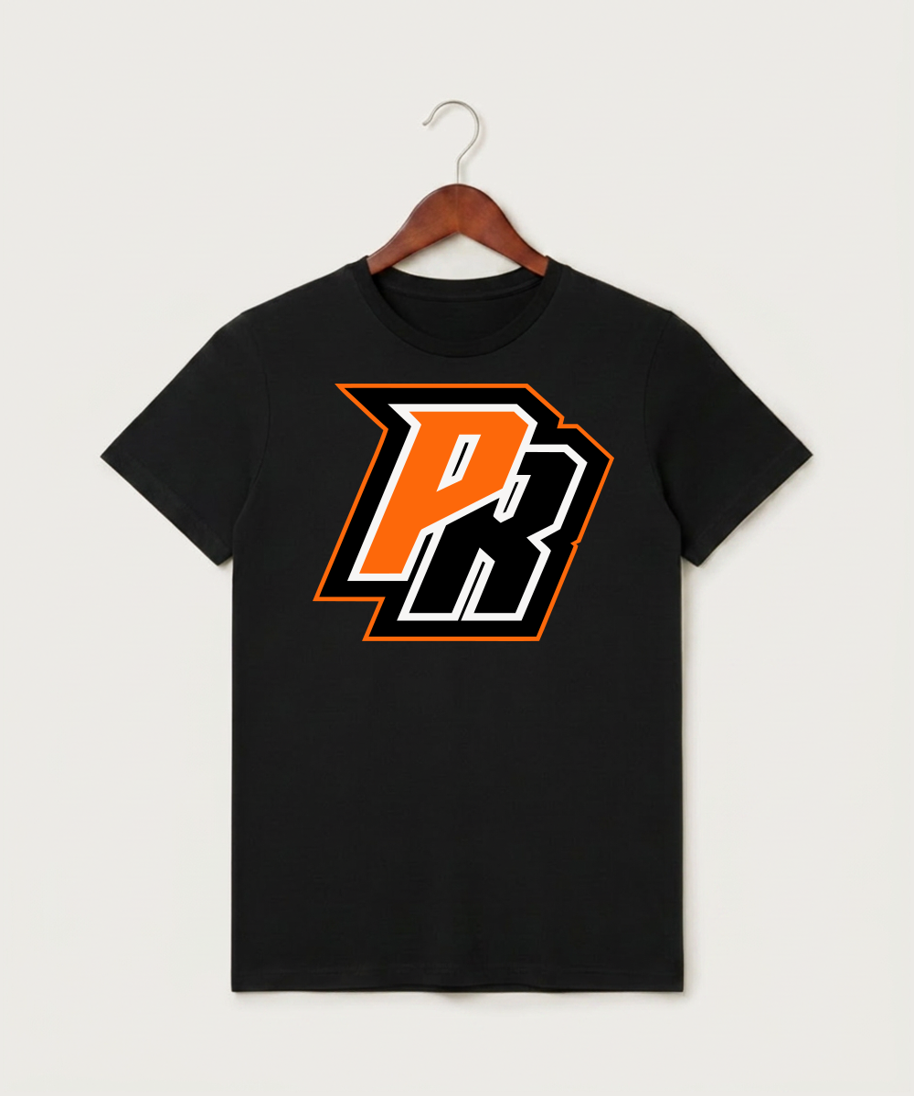 Park Rapids Area High School Football (Boys) - Black T-Shirt - Full Front