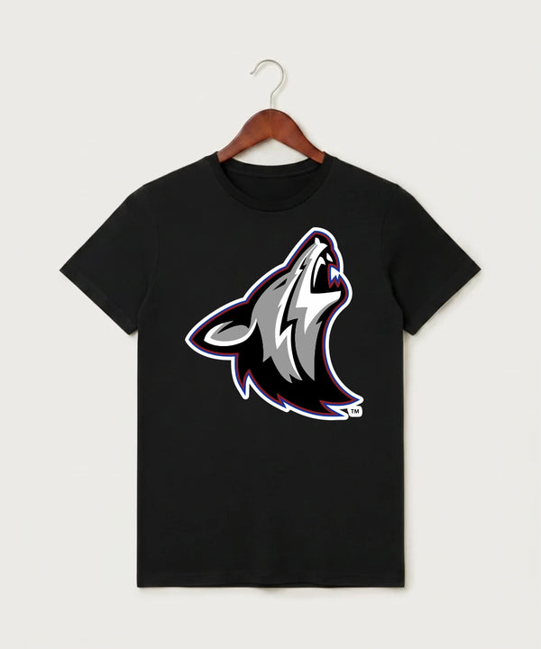Heron Lake-Okabena High School Football (Boys) - Black T-Shirt - Full Front