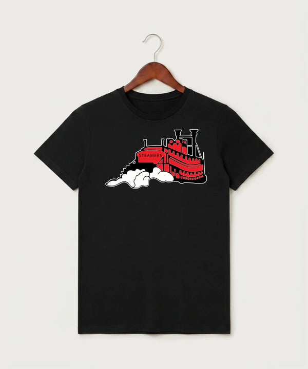 Fulton High School Football (Boys) - Black T-Shirt - Full Front