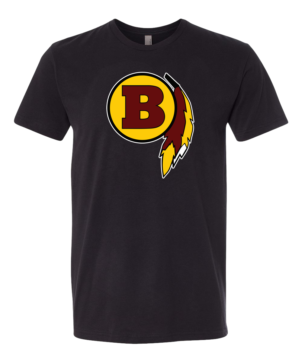 Benson Football - Black T-Shirt - Full Front