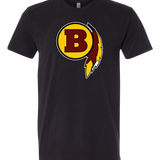 Benson Football - Black T-Shirt - Full Front