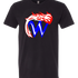 Waupaca High School football_boys - Black T-Shirt - Full Front