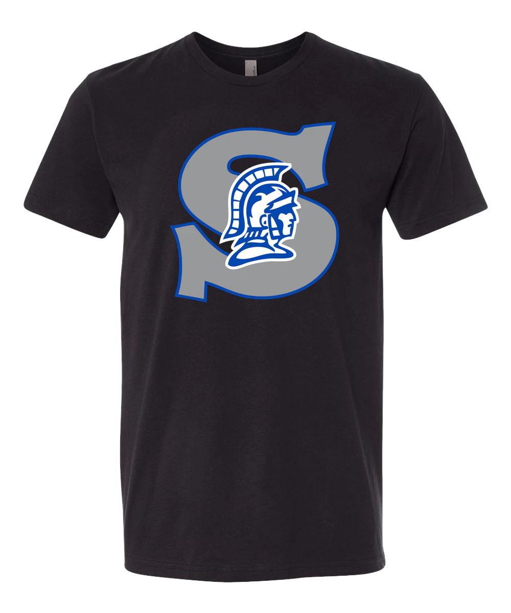 Southwest Football - Black T-Shirt - Full Front