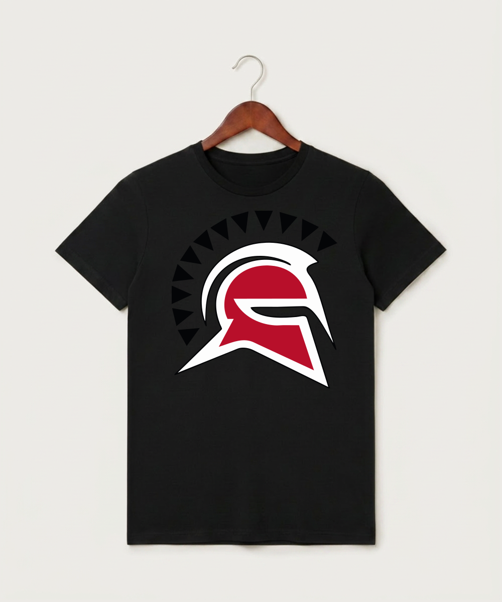 Hancock High School Football (Boys) - Black T-Shirt - Full Front