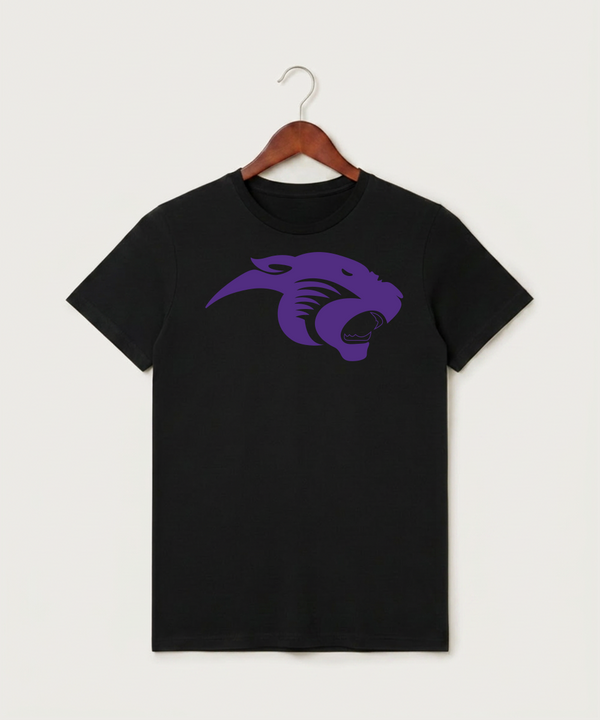 Glencoe Silver Lake High School Athletics - Black T-Shirt - Full Front