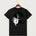 Border West Football (Boys) - Black T-Shirt - Full Front