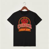 Corona Senior High School Cheer - Black T-Shirt - Full Front