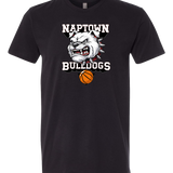 Naptown basketball_boys - Black T-Shirt - Full Front