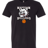 Naptown basketball_boys - Black T-Shirt - Full Front