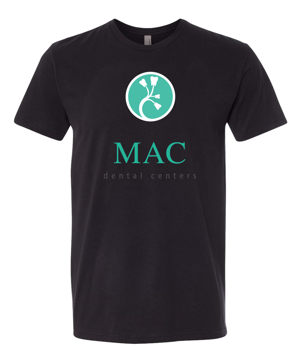 Mac Dental Business - Black T-Shirt - Full Front