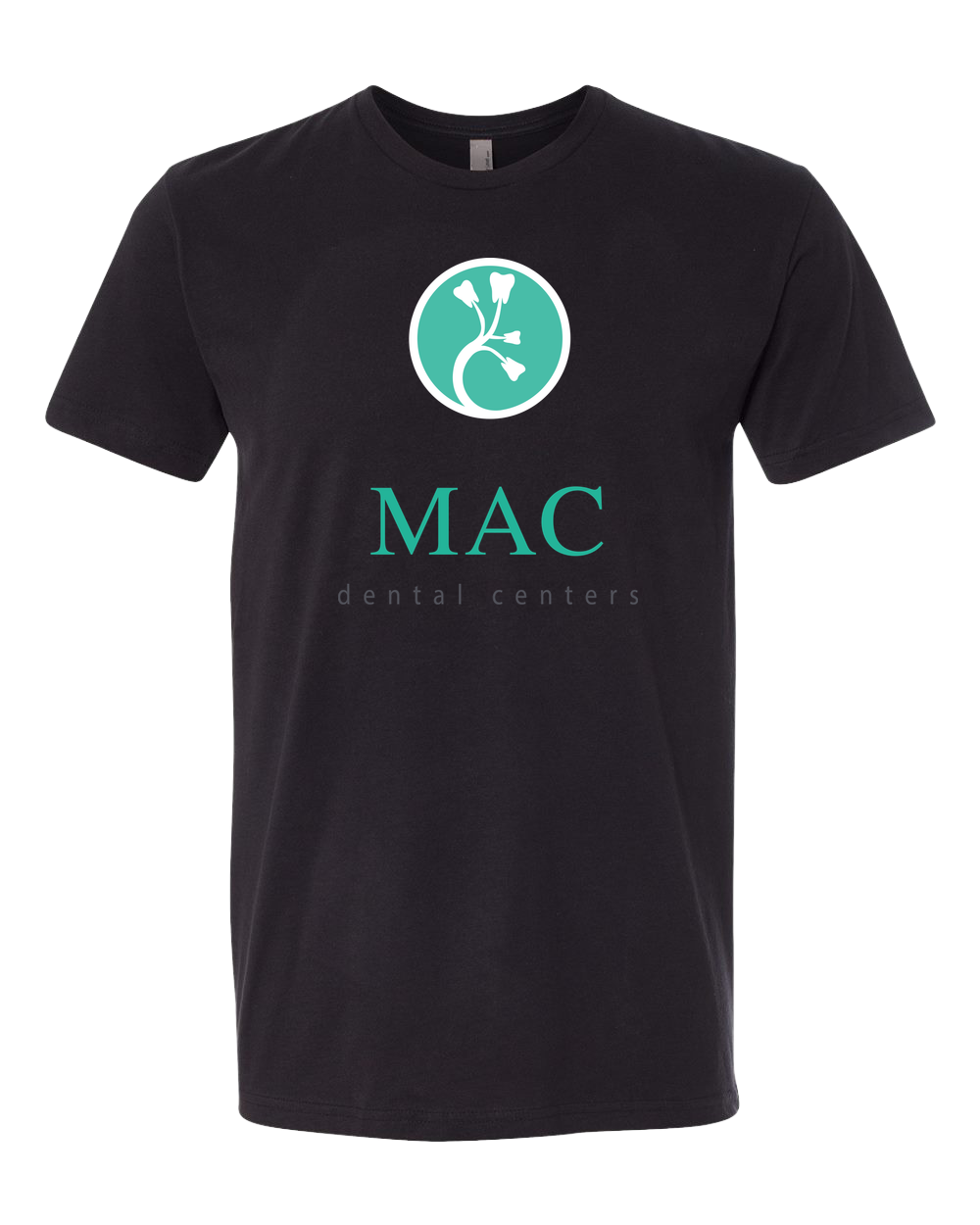 Mac Dental Business - Black T-Shirt - Full Front