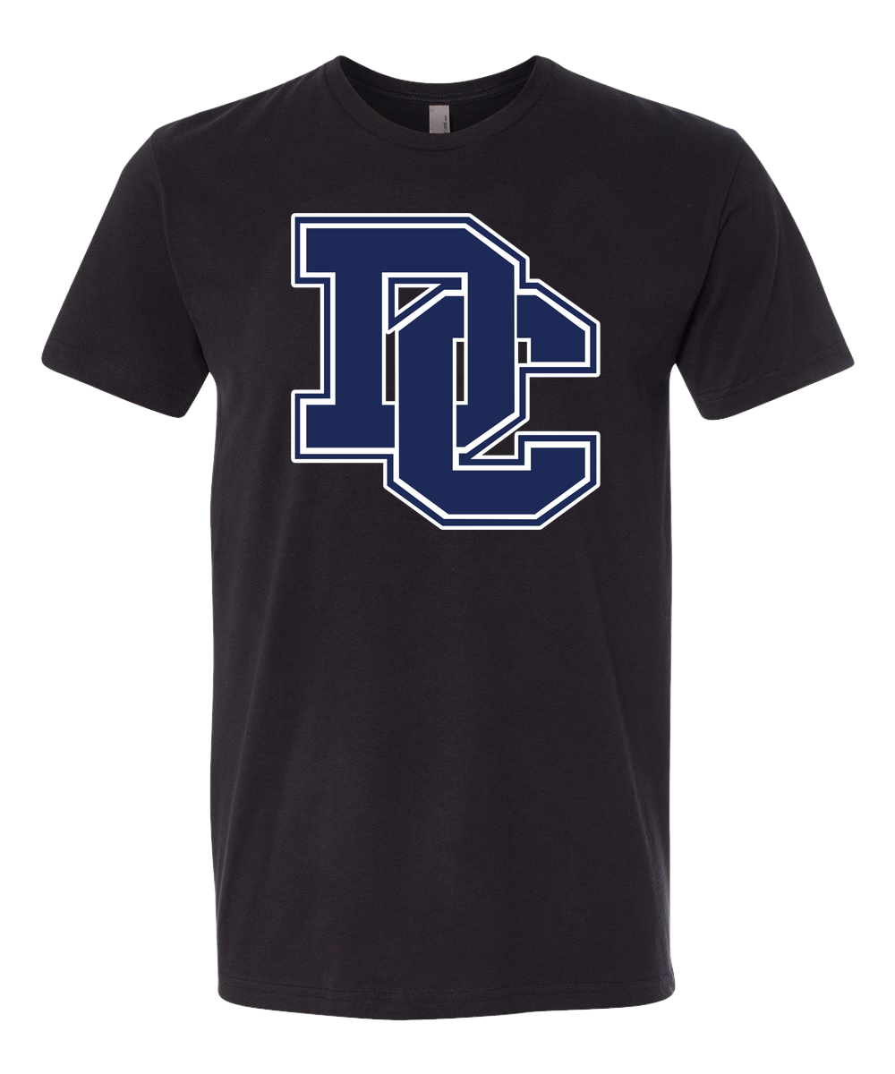 Dassel-Cokato Football - Black T-Shirt - Full Front