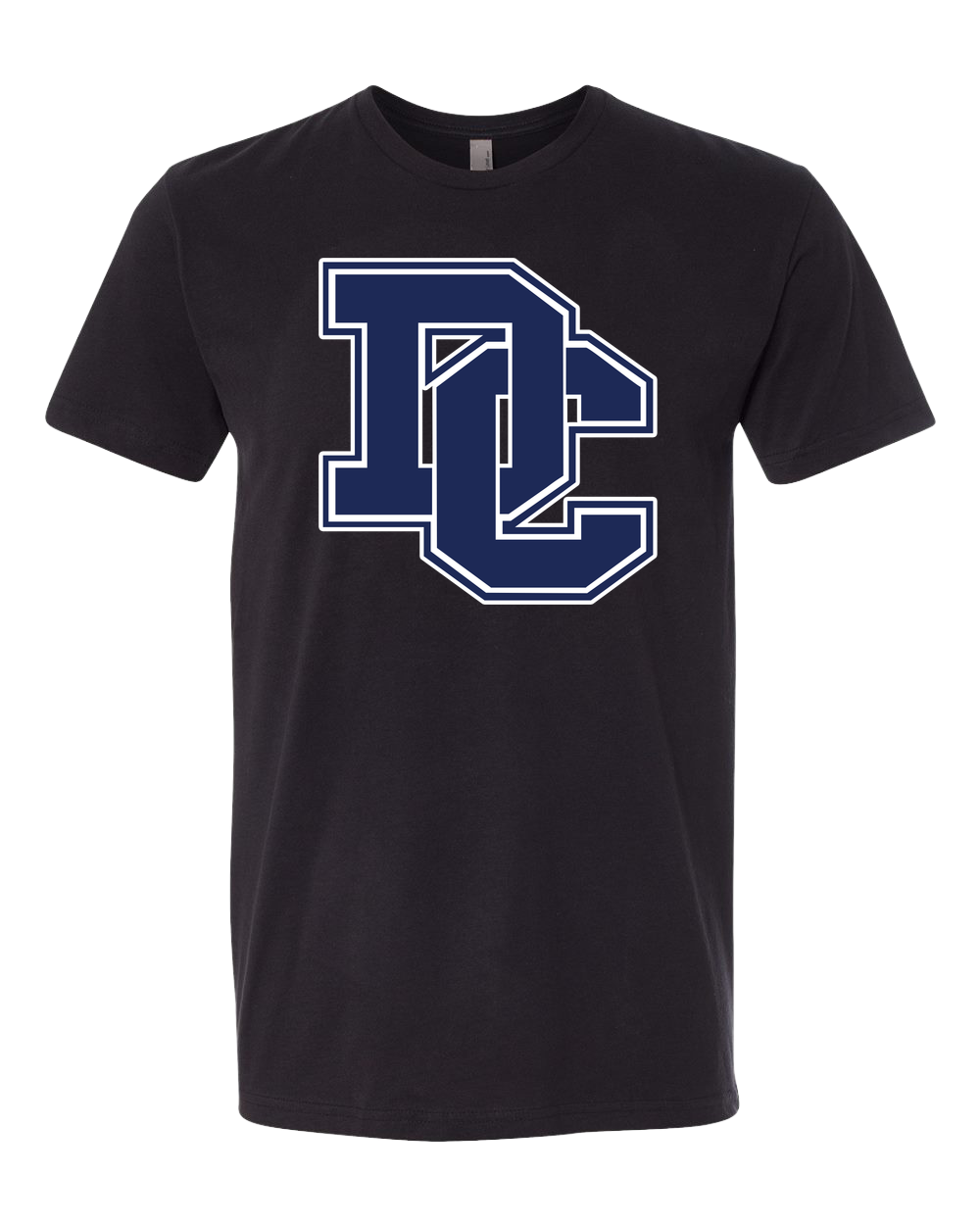 Dassel-Cokato Football - Black T-Shirt - Full Front
