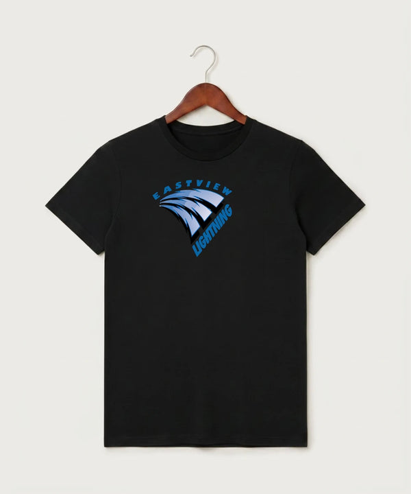 Eastview High School Volleyball (Girls) - Black T-Shirt - Full Front