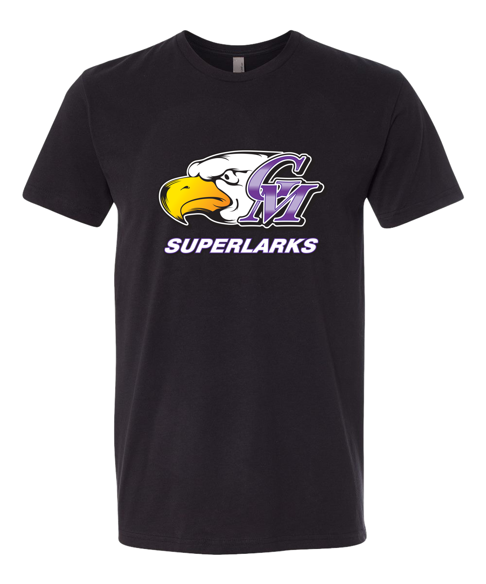 Grand Meadow Football - Black T-Shirt - Full Front