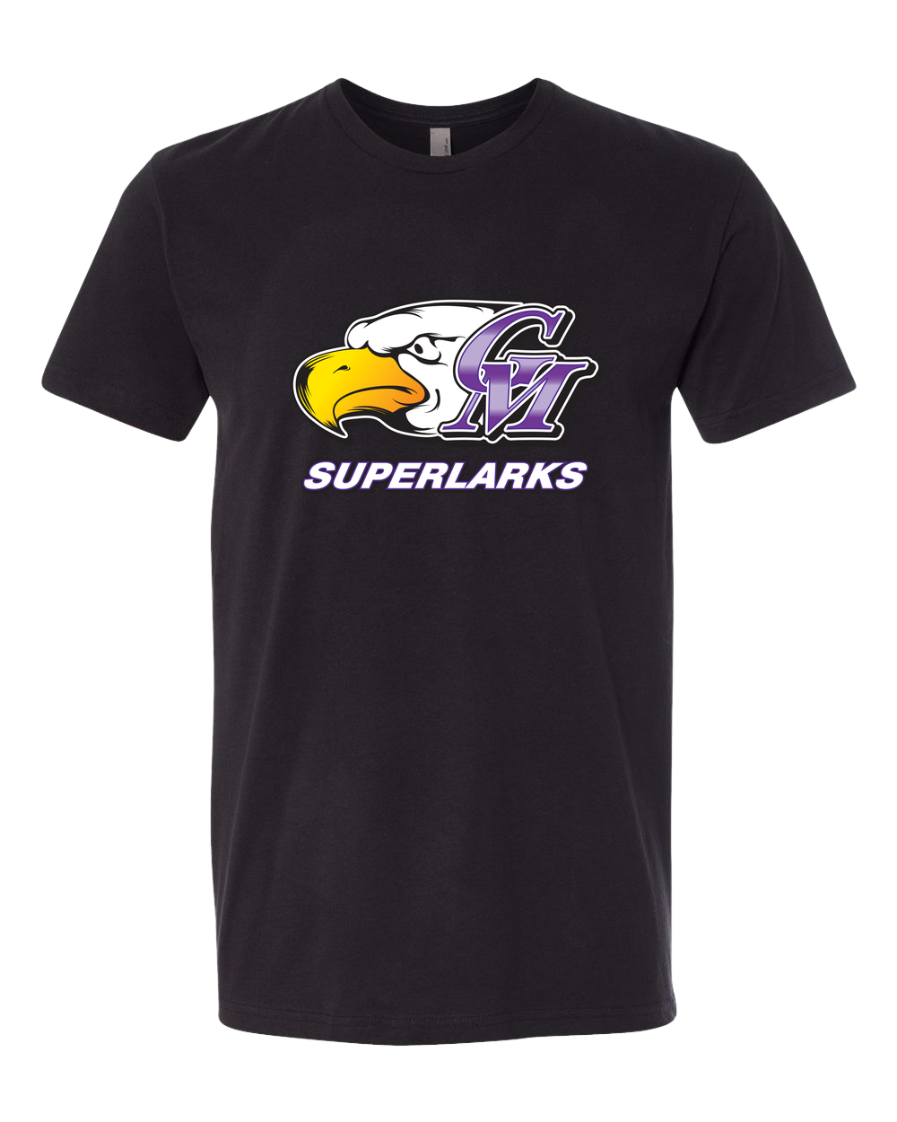 Grand Meadow Football - Black T-Shirt - Full Front