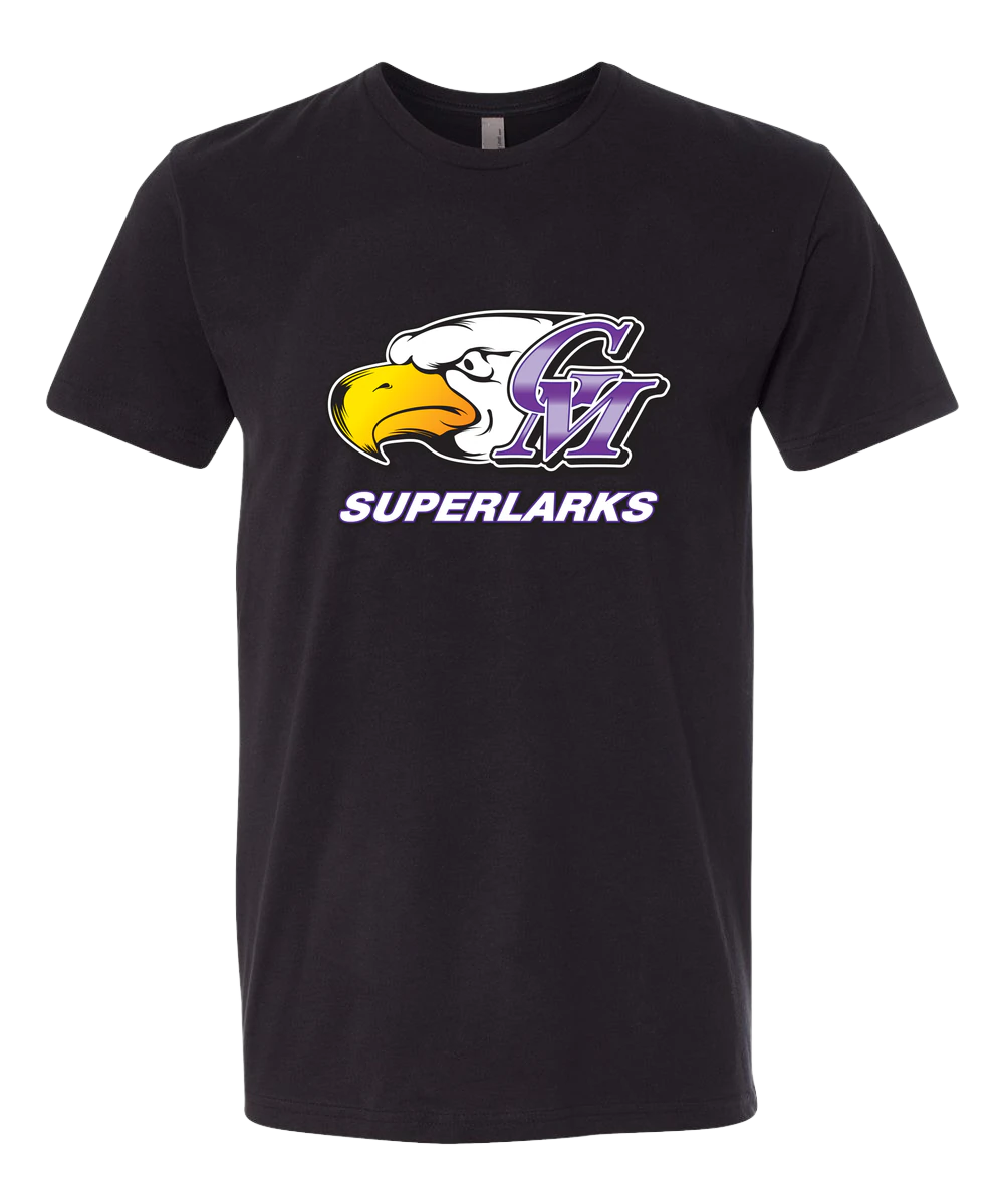 Grand Meadow Football - Black T-Shirt - Full Front