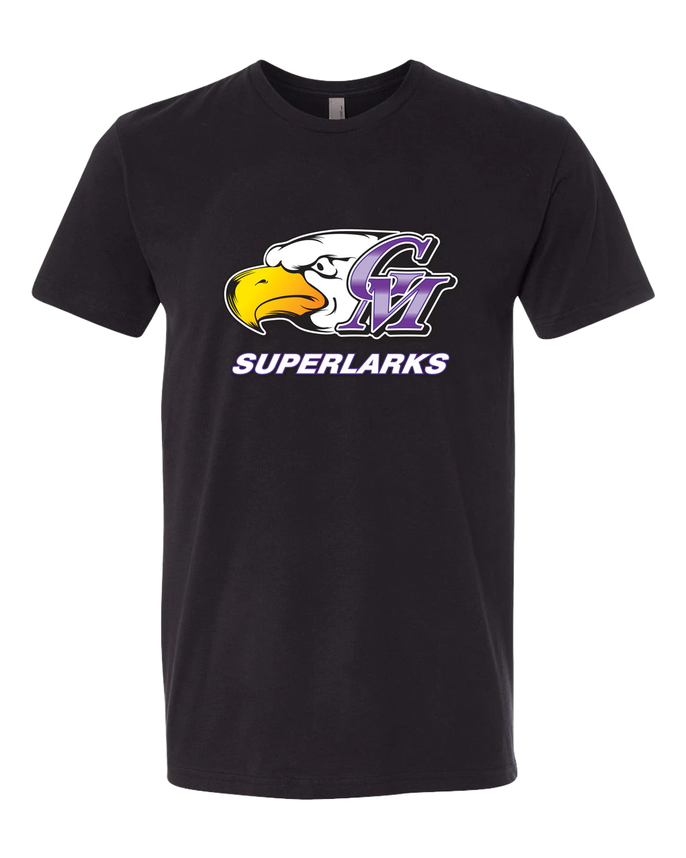 Grand Meadow Football - Black T-Shirt - Full Front