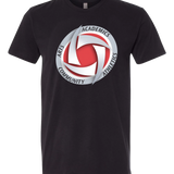 Houston Volleyball - Black T-Shirt - Full Front